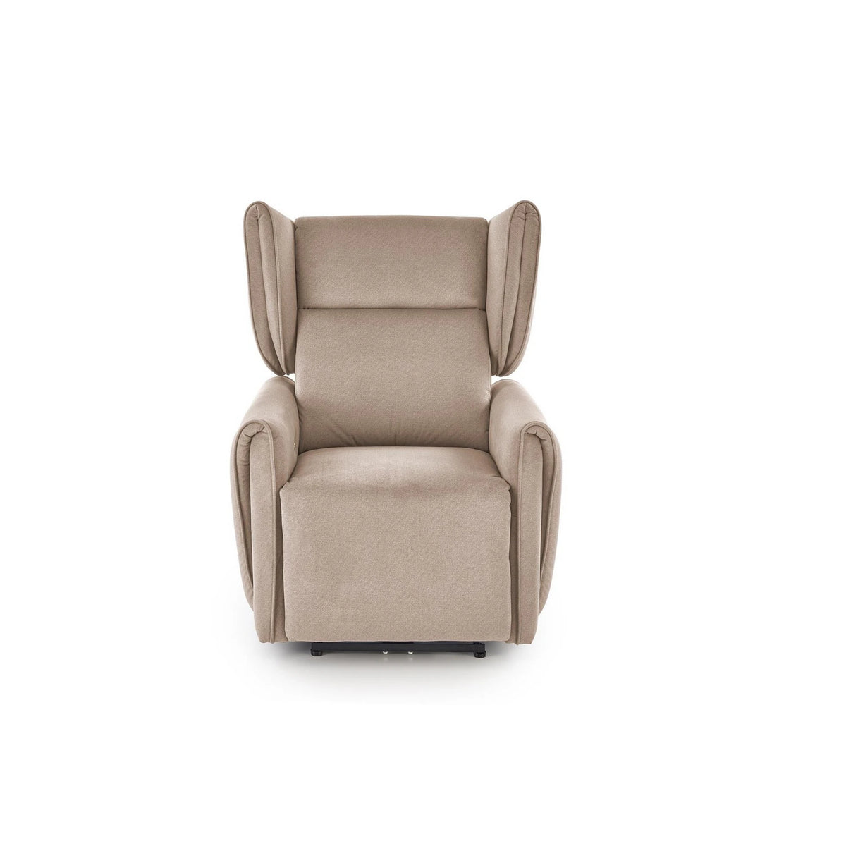 Fotoliu recliner GELATO, bej, stofa clasica, 83x91/161x95/109 cm