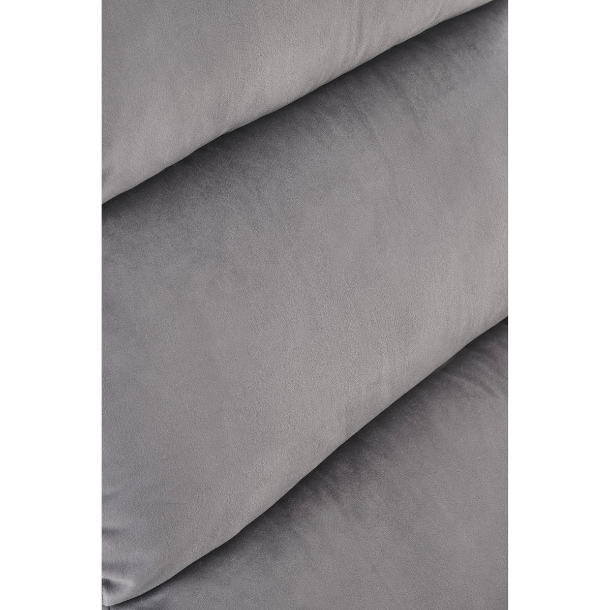 Fotoliu recliner MARONI, stofa catifelata gri - Bluvel 14, 62x92/165x103/84 cm