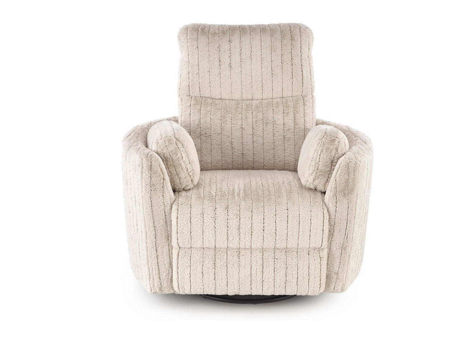 Fotoliu recliner PEGAS, stofa bej, 110x100/170x108/81 cm