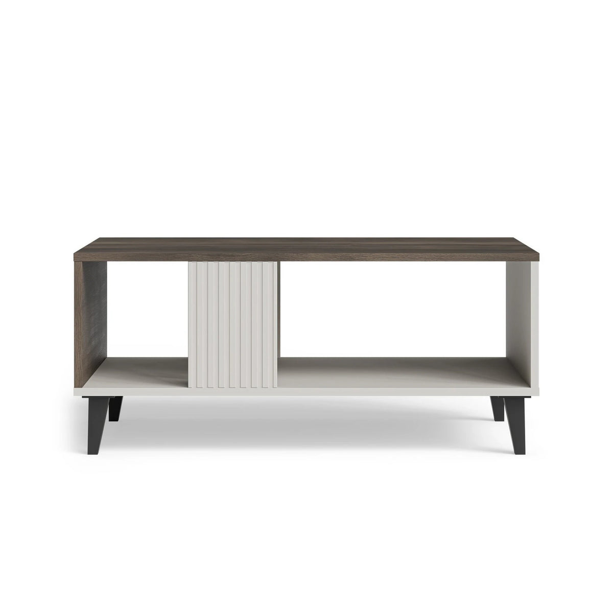 Masuta cafea RANDOM 2 LAW-1, nuc/casmir, PAL, 92x50x40 cm