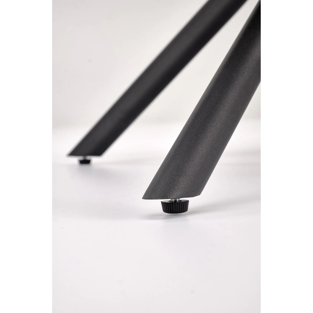 Scaun rotativ K593, gri/negru, stofa/metal, 56x54x89 cm