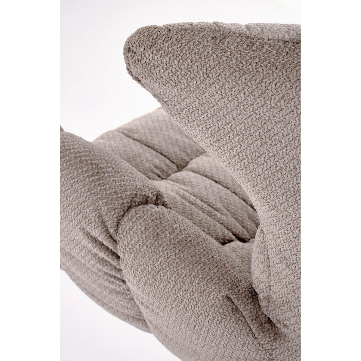 Scaun rotativ K595, gri/negru, stofa/metal, 68x66x88 cm