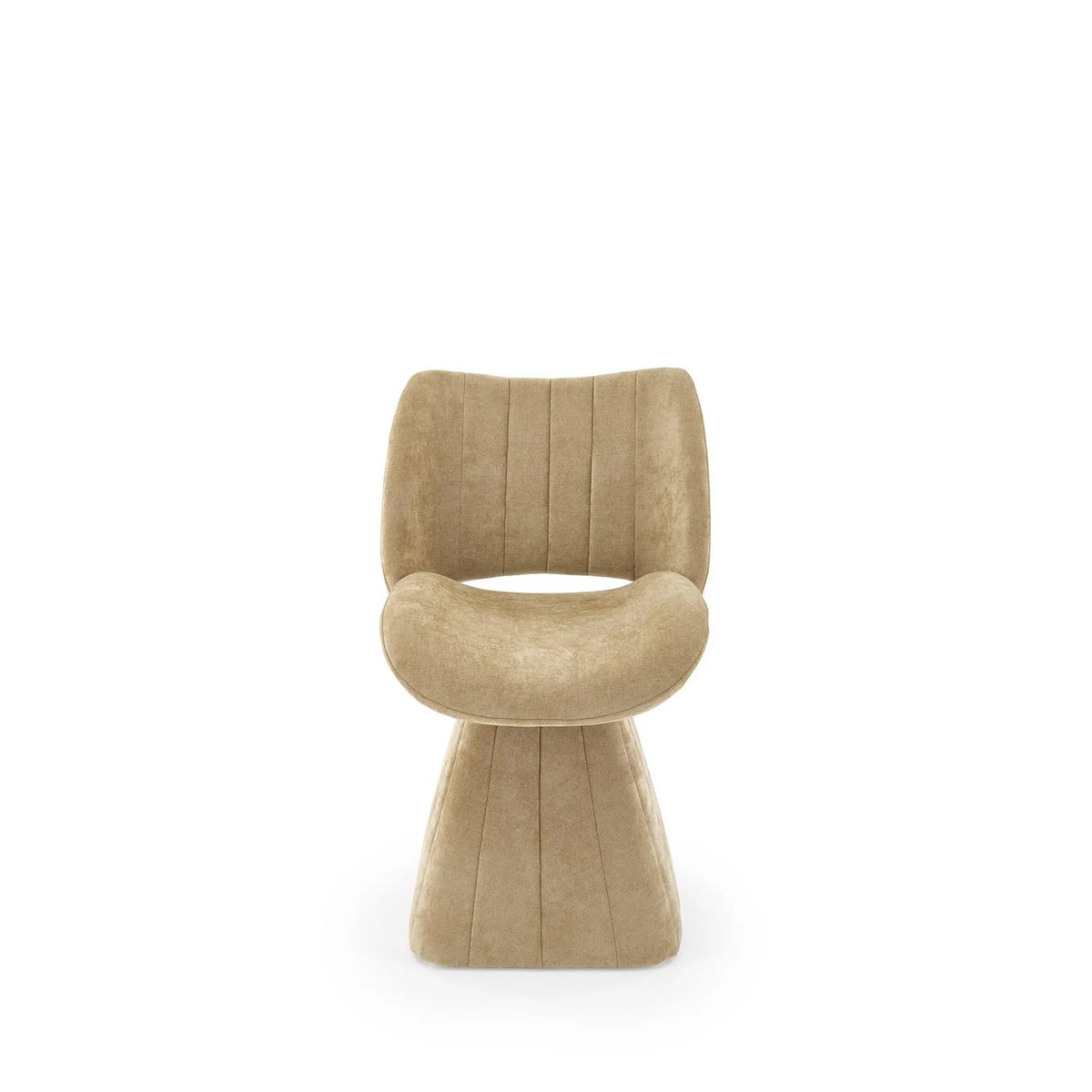 Scaun rotativ K613, stofa clasica verde olive, 53x60x87 cm