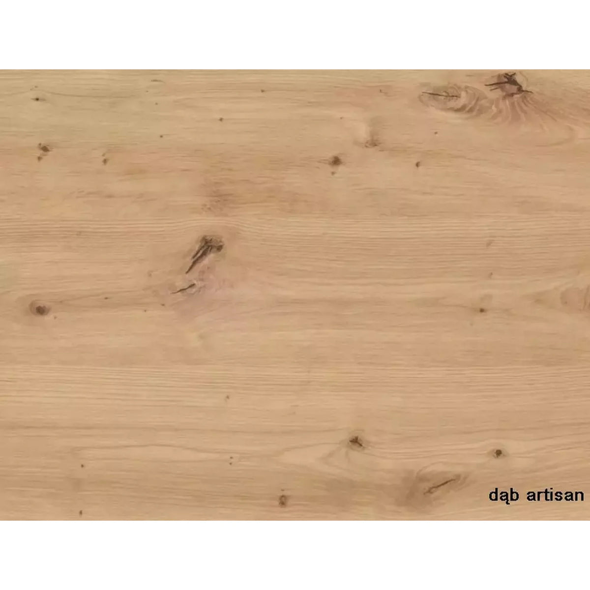 Masa extensibila pentru sufragerie GASTON, stejar/negru, 100/135x100x75 cm