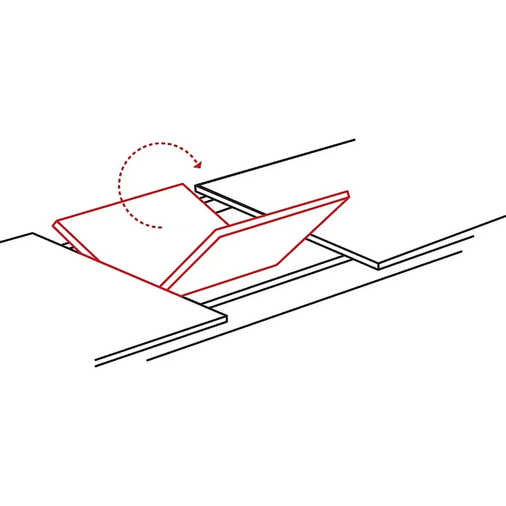 Masa extensibila pentru sufragerie GASTON, stejar/negru, 100/135x100x75 cm