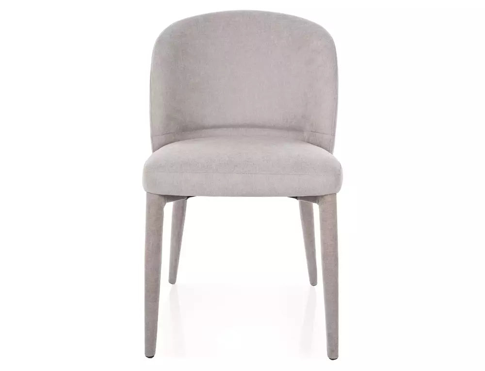 Scaun TINO, gri deschis - Wind 84, stofa clasica, 50x57x81 cm