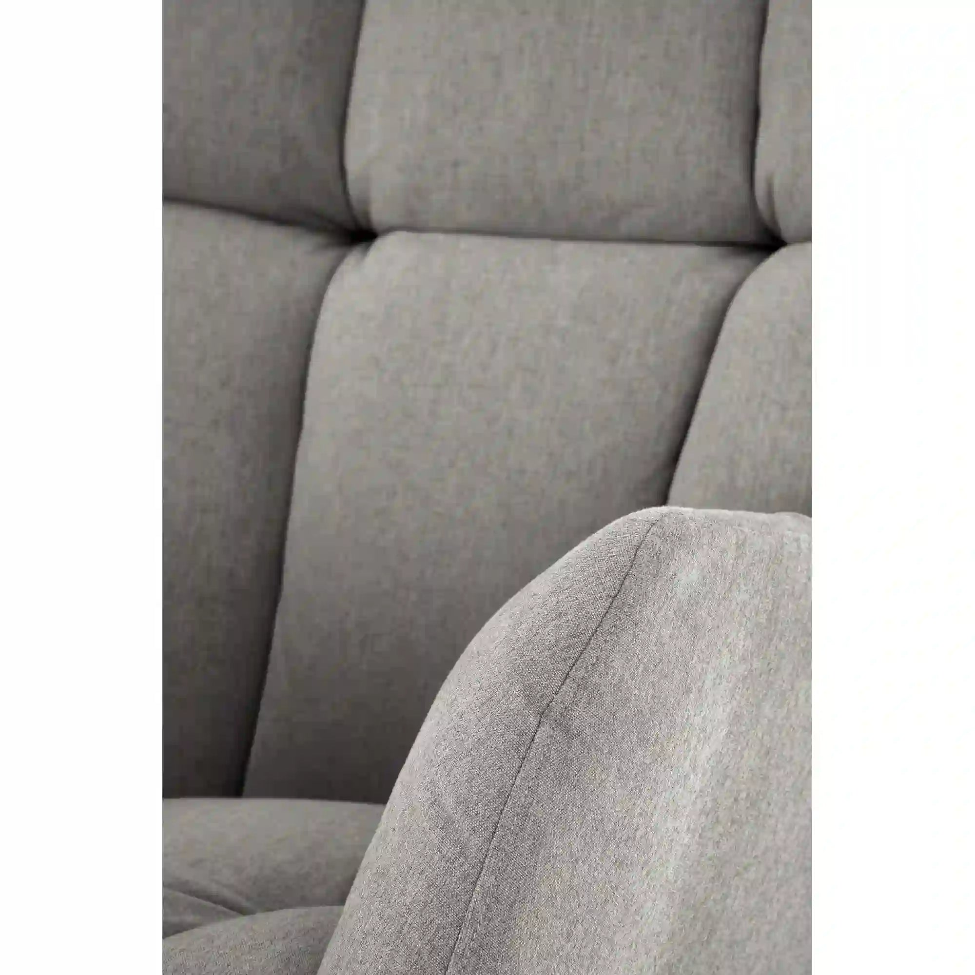 Fotoliu balansoar VASCO, stofa clasica gri - Nea 15, 70x97x94 cm