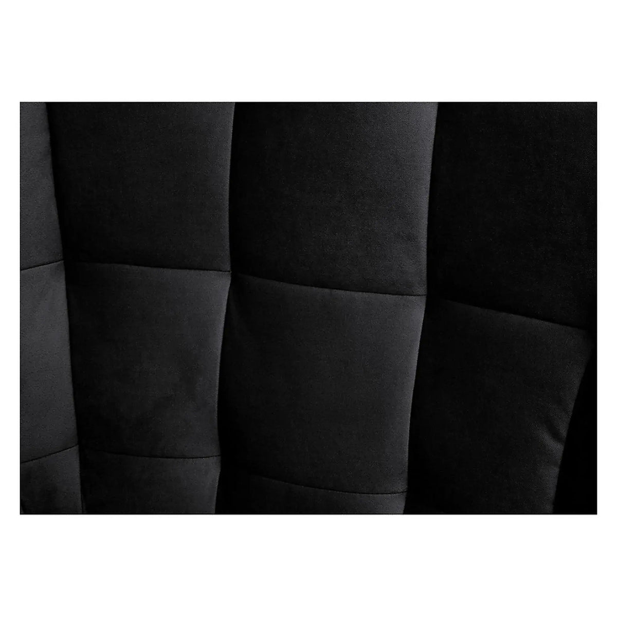 Fotoliu CASEY, negru, stofa catifelata/lemn, 94x86x107 cm