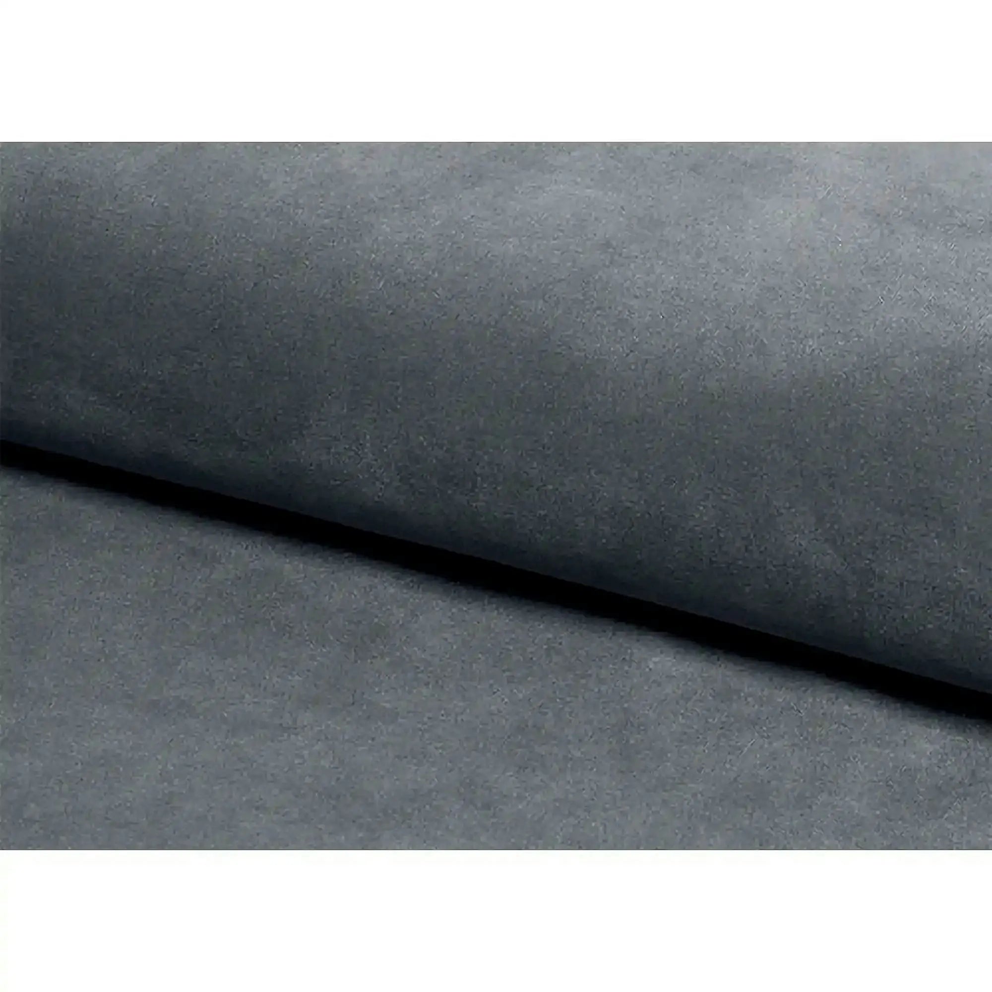 Fotoliu CASTELLO, stofa catifelata gri - Bluvel 14, 92x85x78 cm