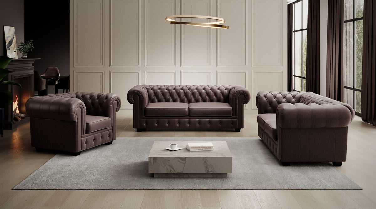 Fotoliu CHESTERFIELD, personalizabil materiale gama Oferta Avantaj, 115x96x77 cm