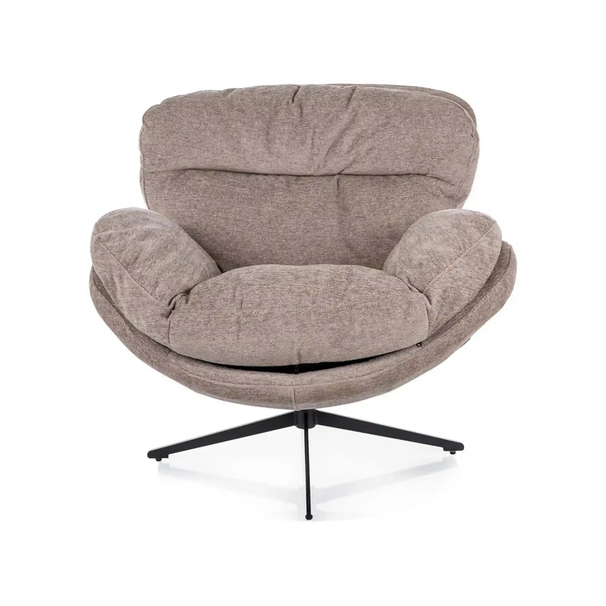 Fotoliu FLORENCE, stofa clasica bej inchis - Raven 30, 96x102x92 cm