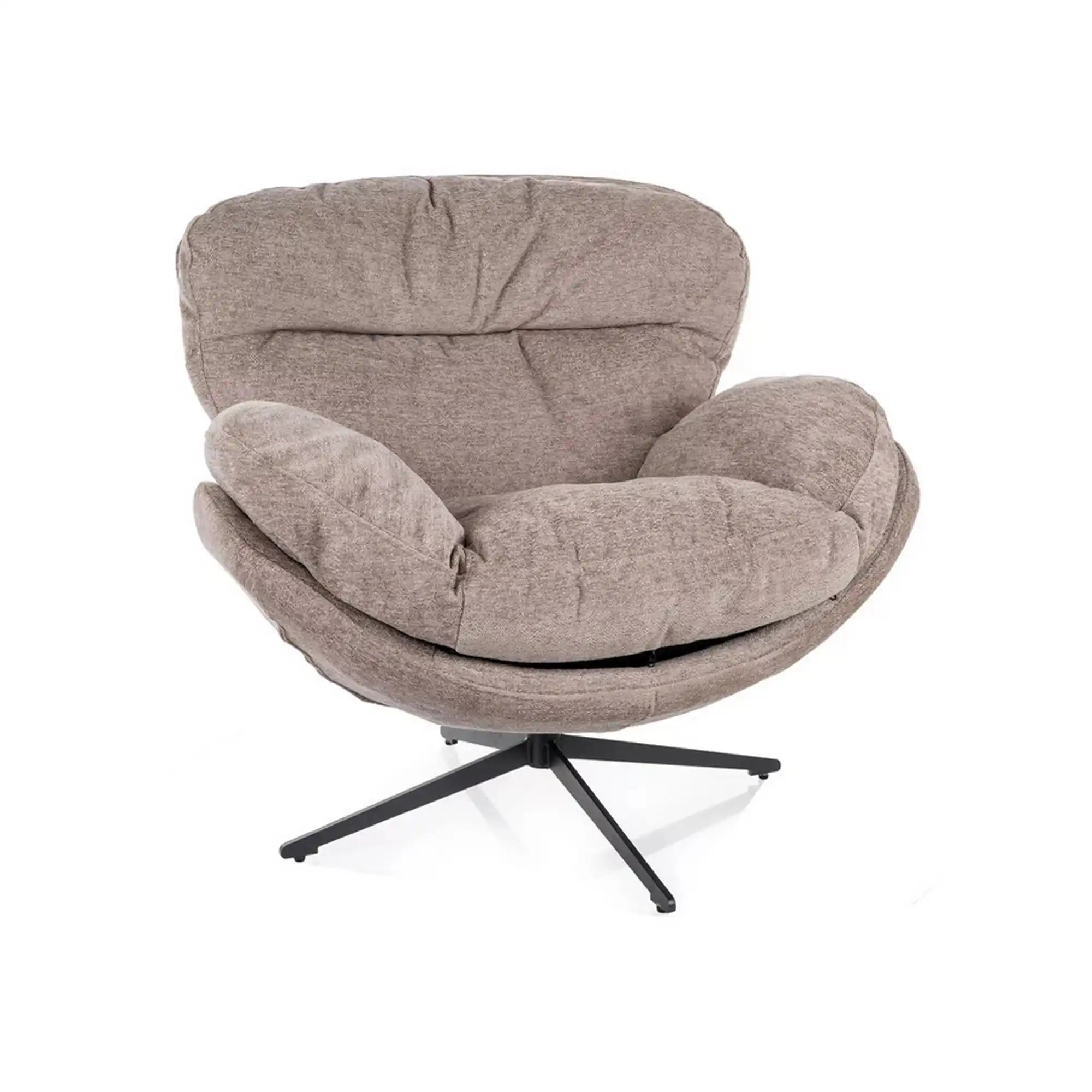 Fotoliu FLORENCE, stofa clasica bej inchis - Raven 30, 96x102x92 cm