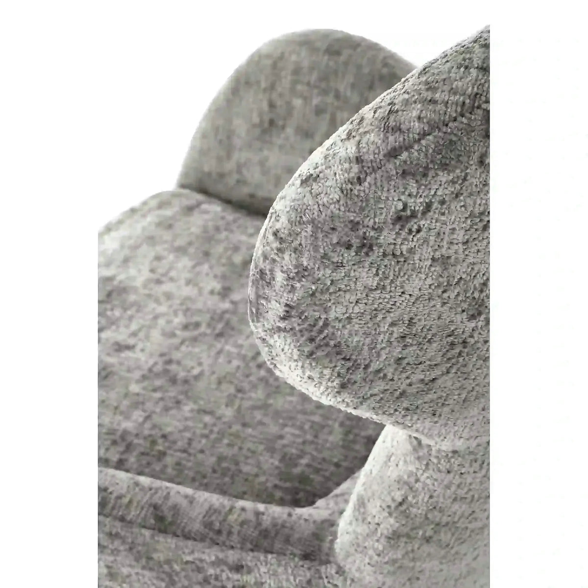 Fotoliu FRANCO, gri/negru, stofa clasica/metal, 80x83x104 cm