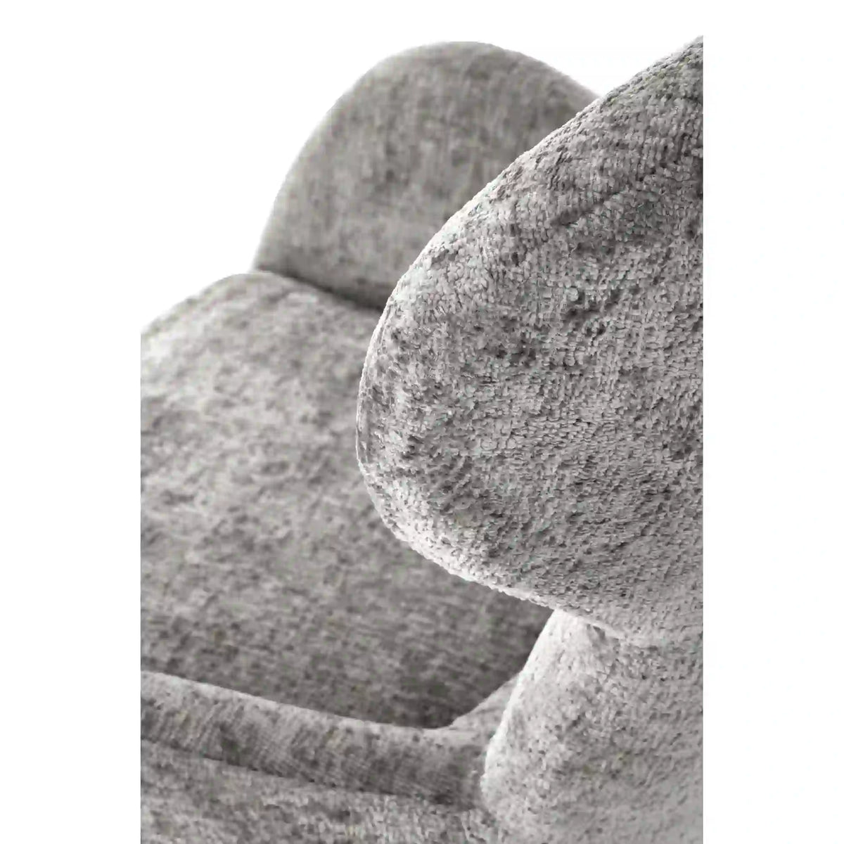 Fotoliu FRANCO, gri/negru, stofa clasica/metal, 80x83x104 cm