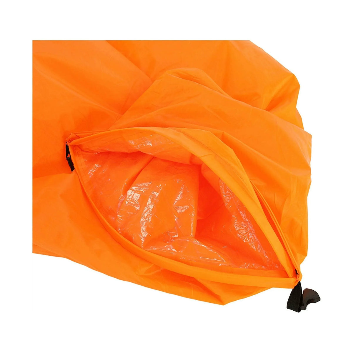 Fotoliu gonflabil LEBAG, portocaliu, material textil