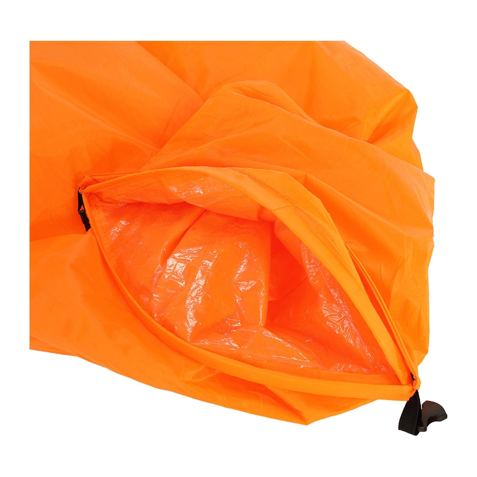 Fotoliu gonflabil LEBAG, portocaliu, material textil