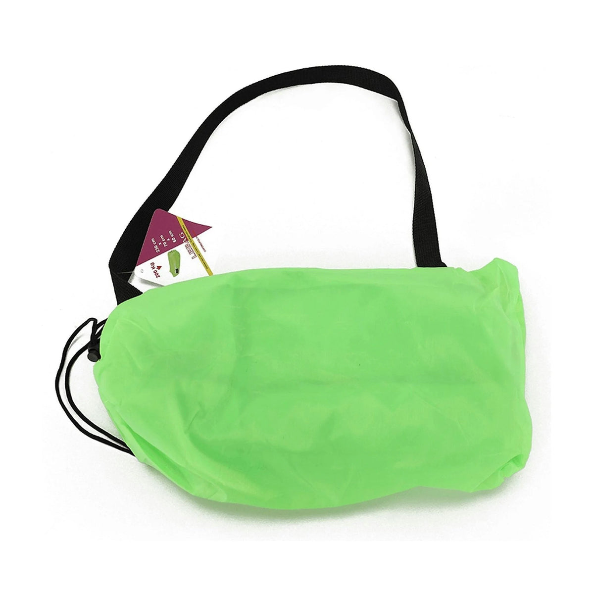 Fotoliu gonflabil LEBAG, verde, material textil