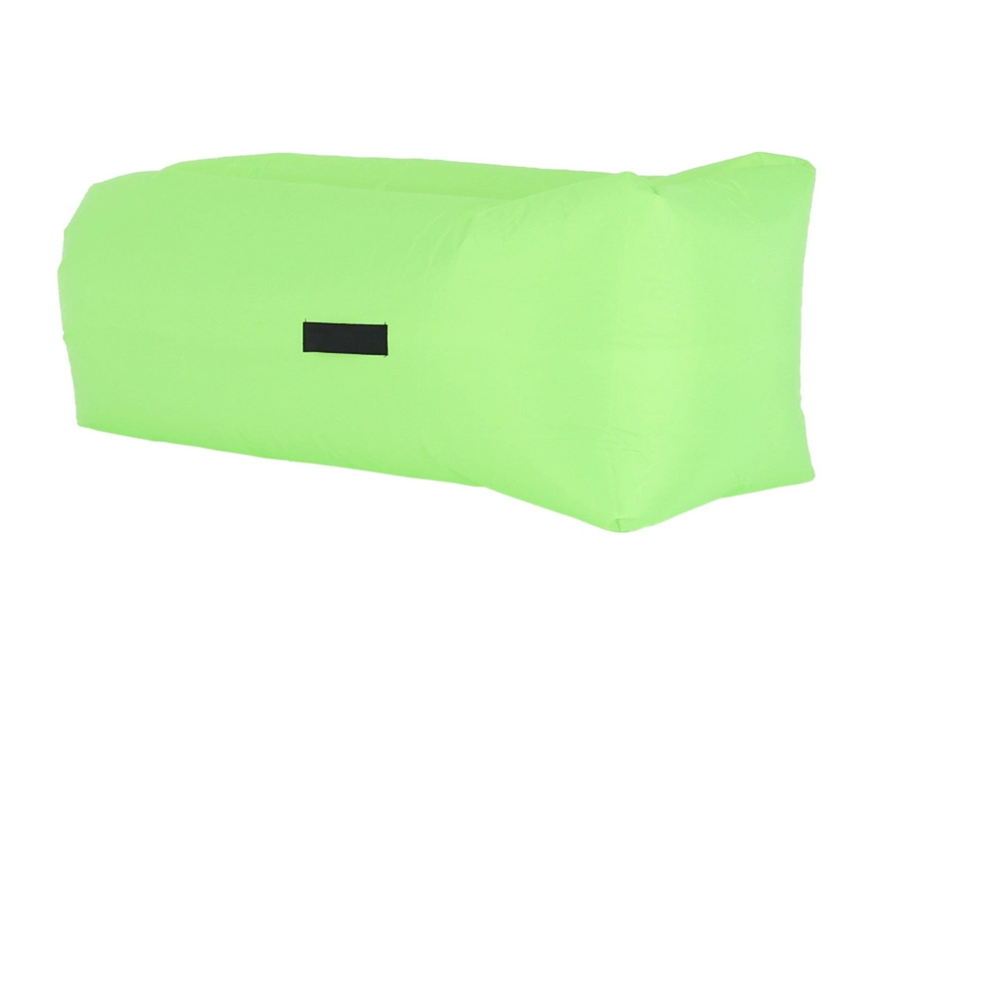 Fotoliu gonflabil LEBAG, verde, material textil