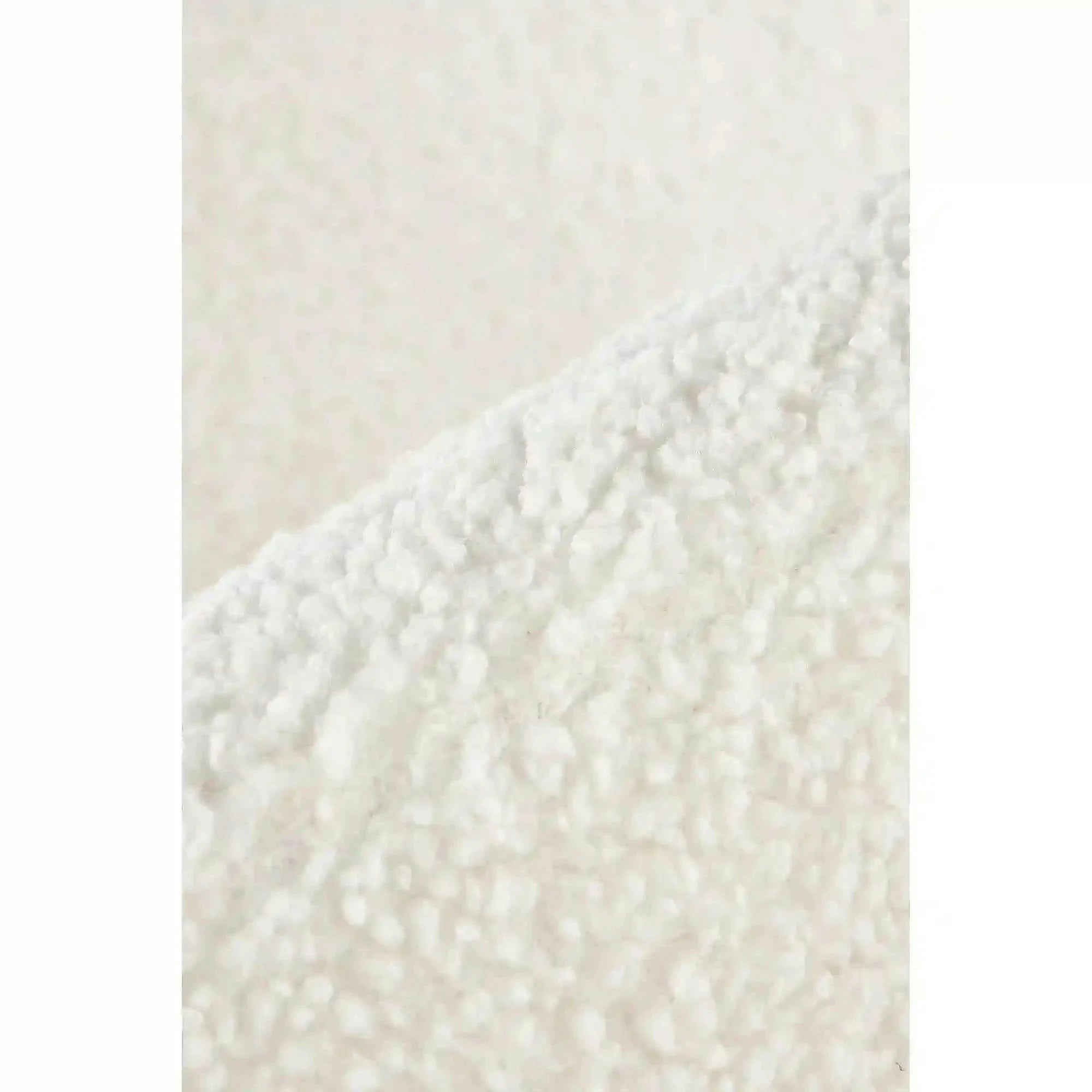 Fotoliu GRIFON 2, crem/stejar, stofa buclata/lemn, 77x67x78 cm