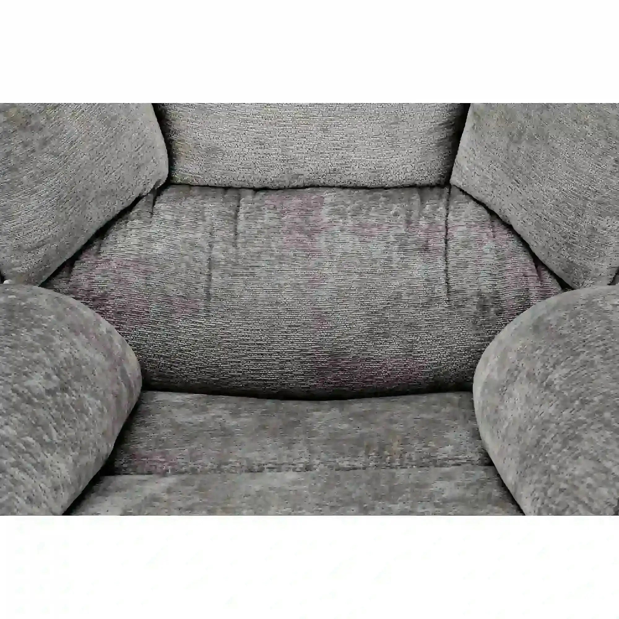 Fotoliu GUIDO, gri/crom, stofa clasica/metal, 80x84x81 cm