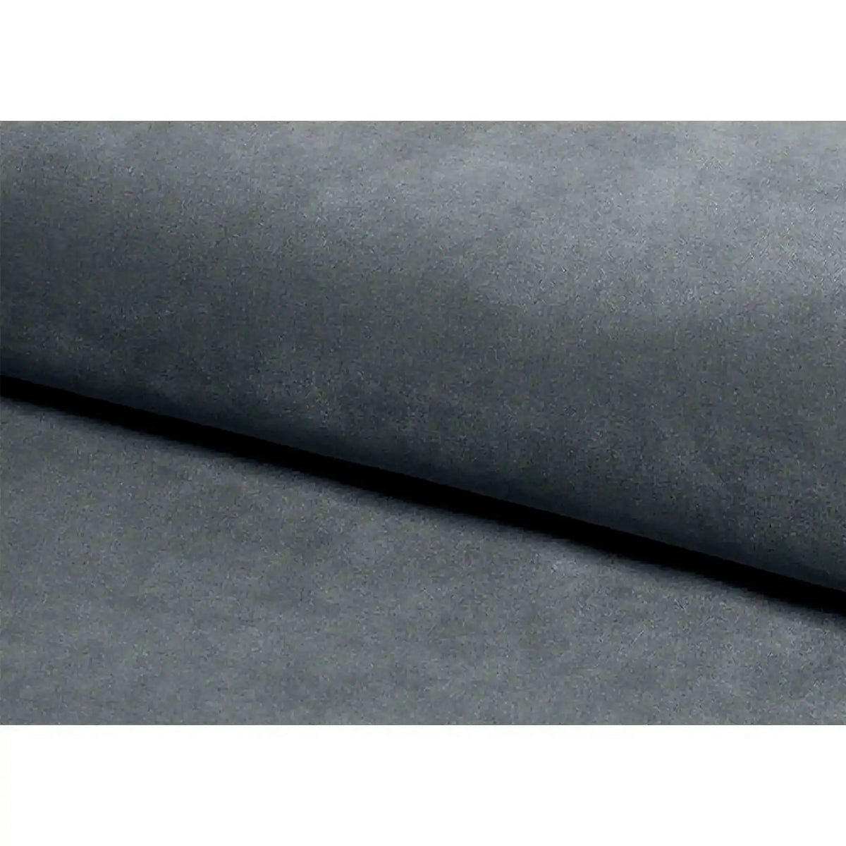 Fotoliu KARO, stofa catifelata gri deschis - Bluvel 14/fag, 78x75x76 cm