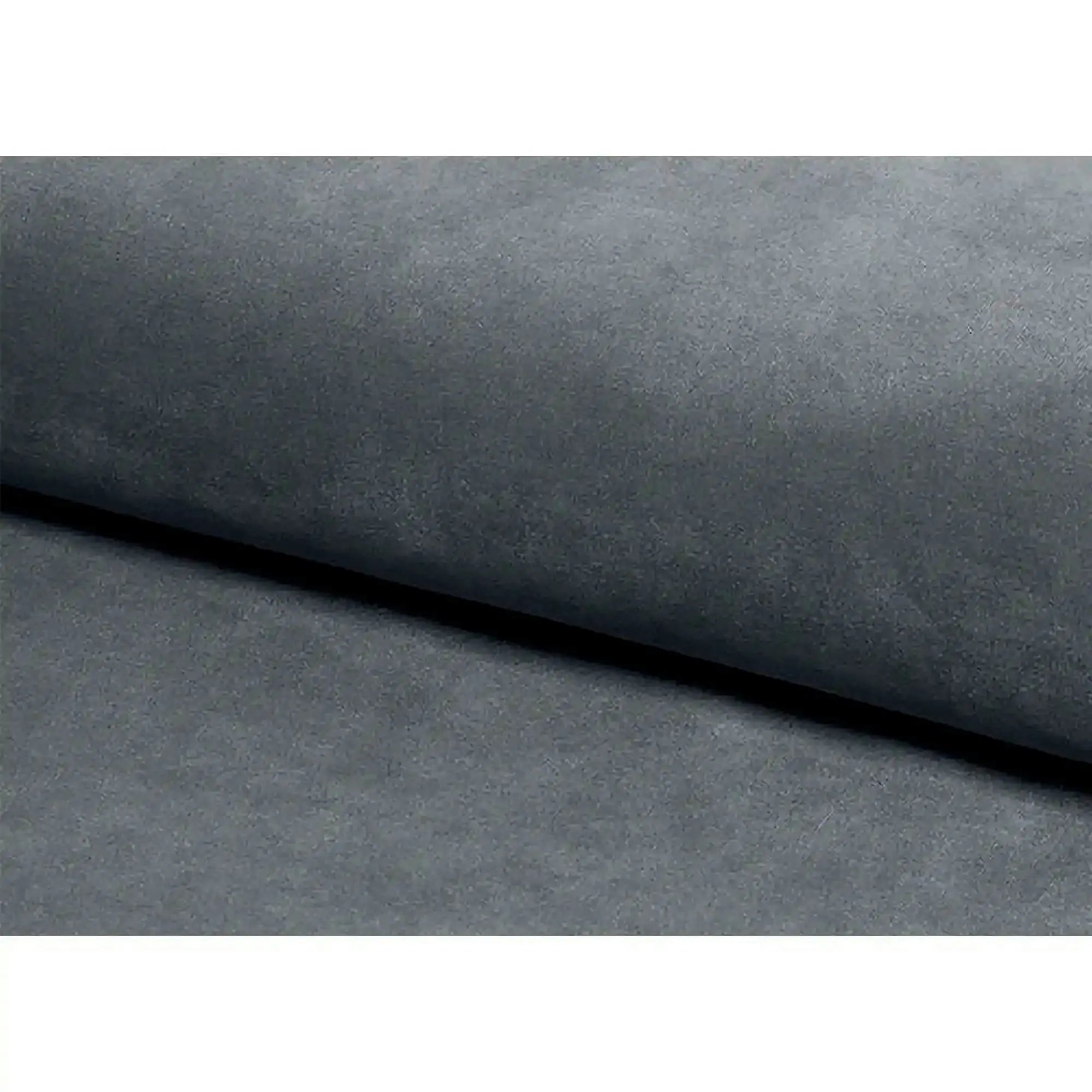 Fotoliu LORD, stofa catifelata gri - Bluvel 14/wenge, 82x92x101 cm