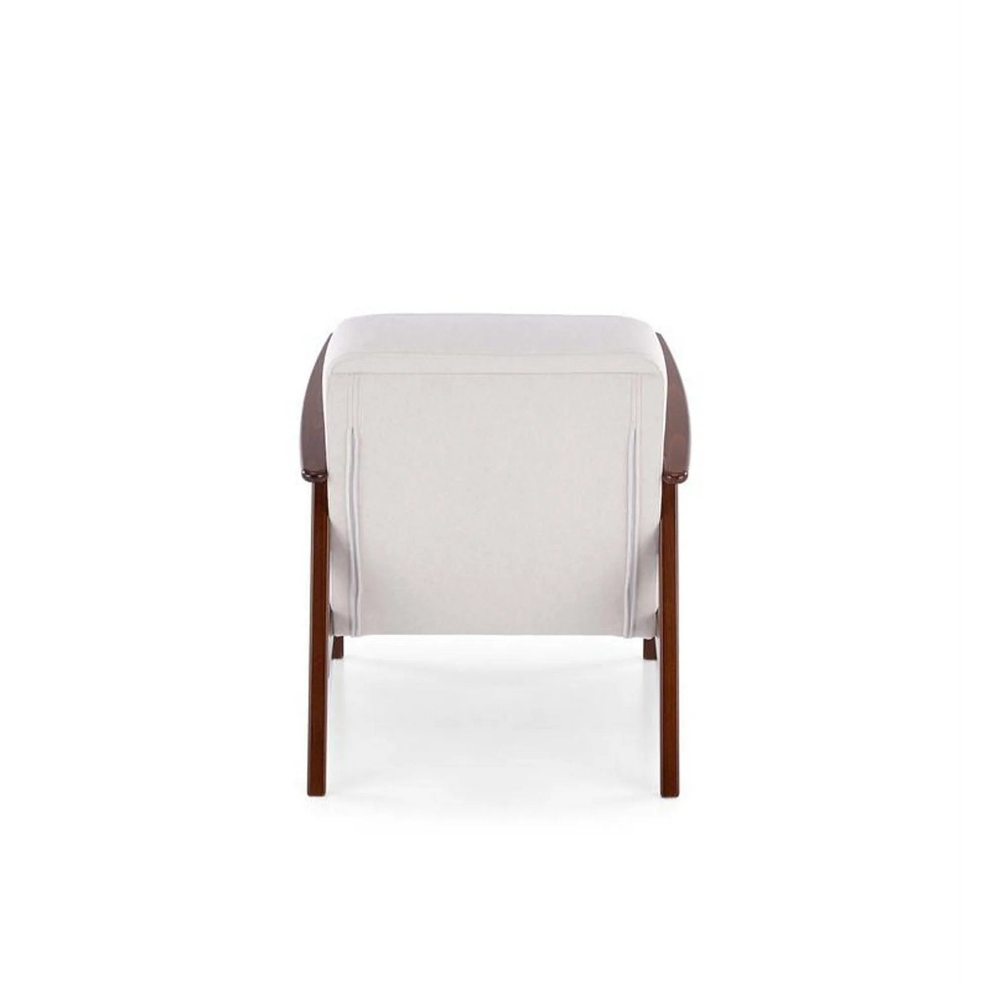 Fotoliu MILANO 1S, stofa catifelata crem - Castel 04, 65x77x77 cm