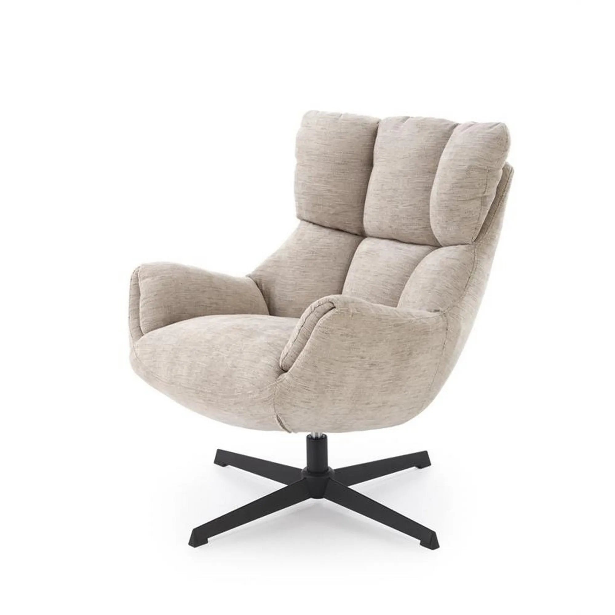 Fotoliu ORINOKO, stofa clasica bej - Odin 28, 72x79x87 cm