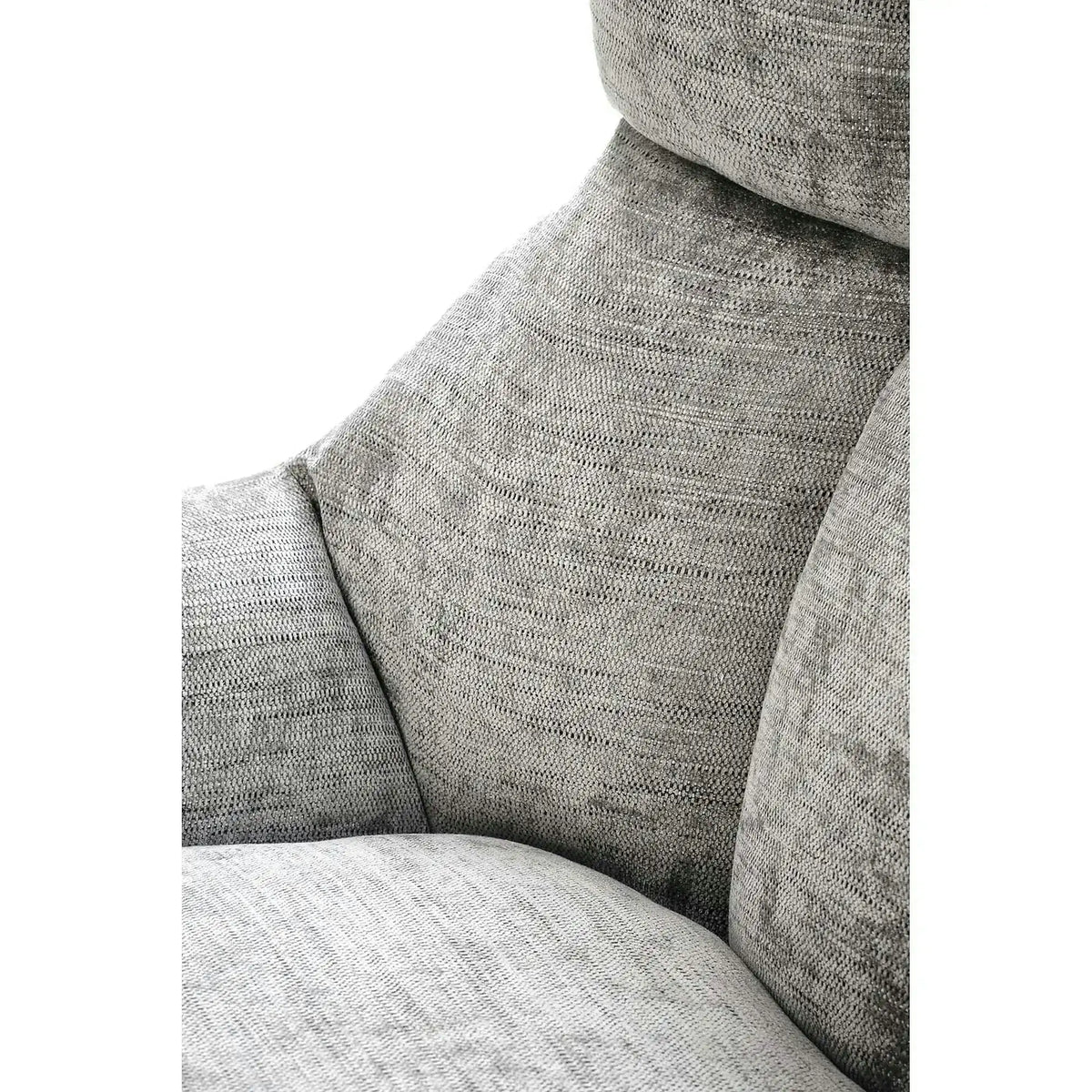 Fotoliu ORINOKO, stofa clasica gri - Odin 15, 72x79x87 cm
