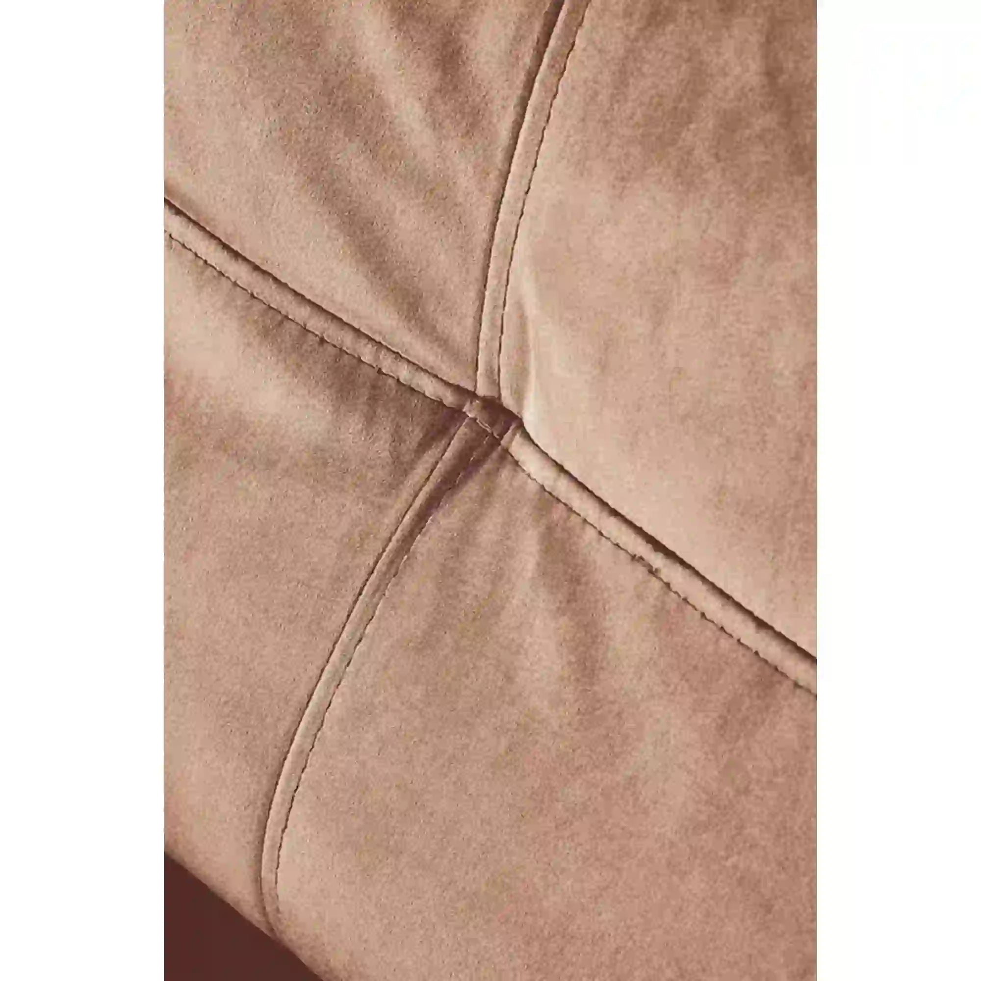 Fotoliu rabatabil FELIPE 2, bej/negru, stofa catifelata/metal, 64x84/135x103 cm