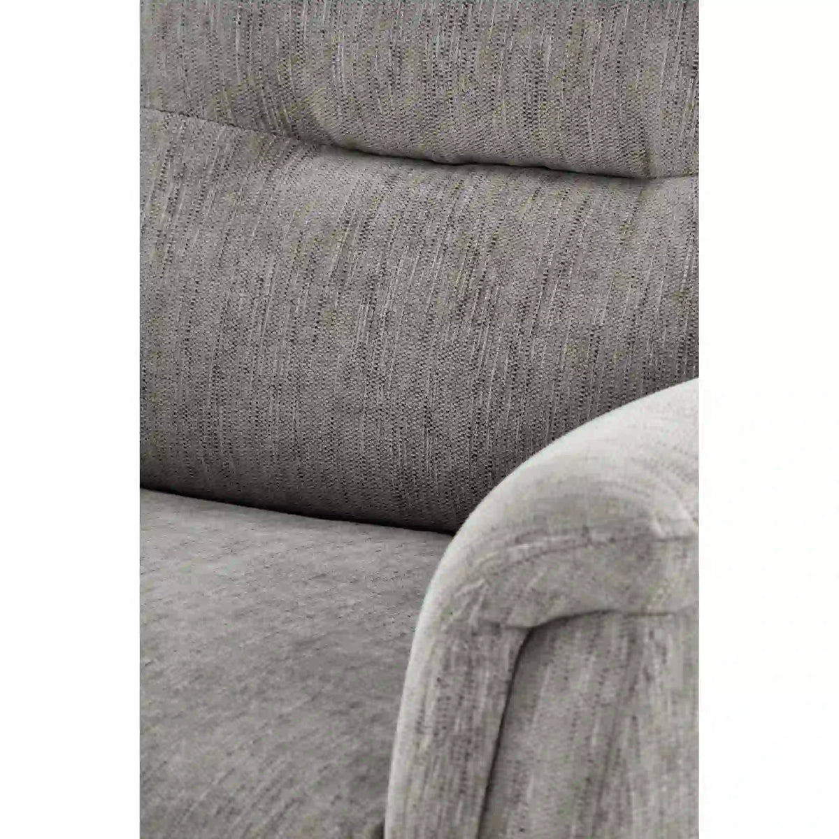 Fotoliu rabatabil JAMAL, stofa clasica, gri - Odin 15, 80x90/160x105 cm