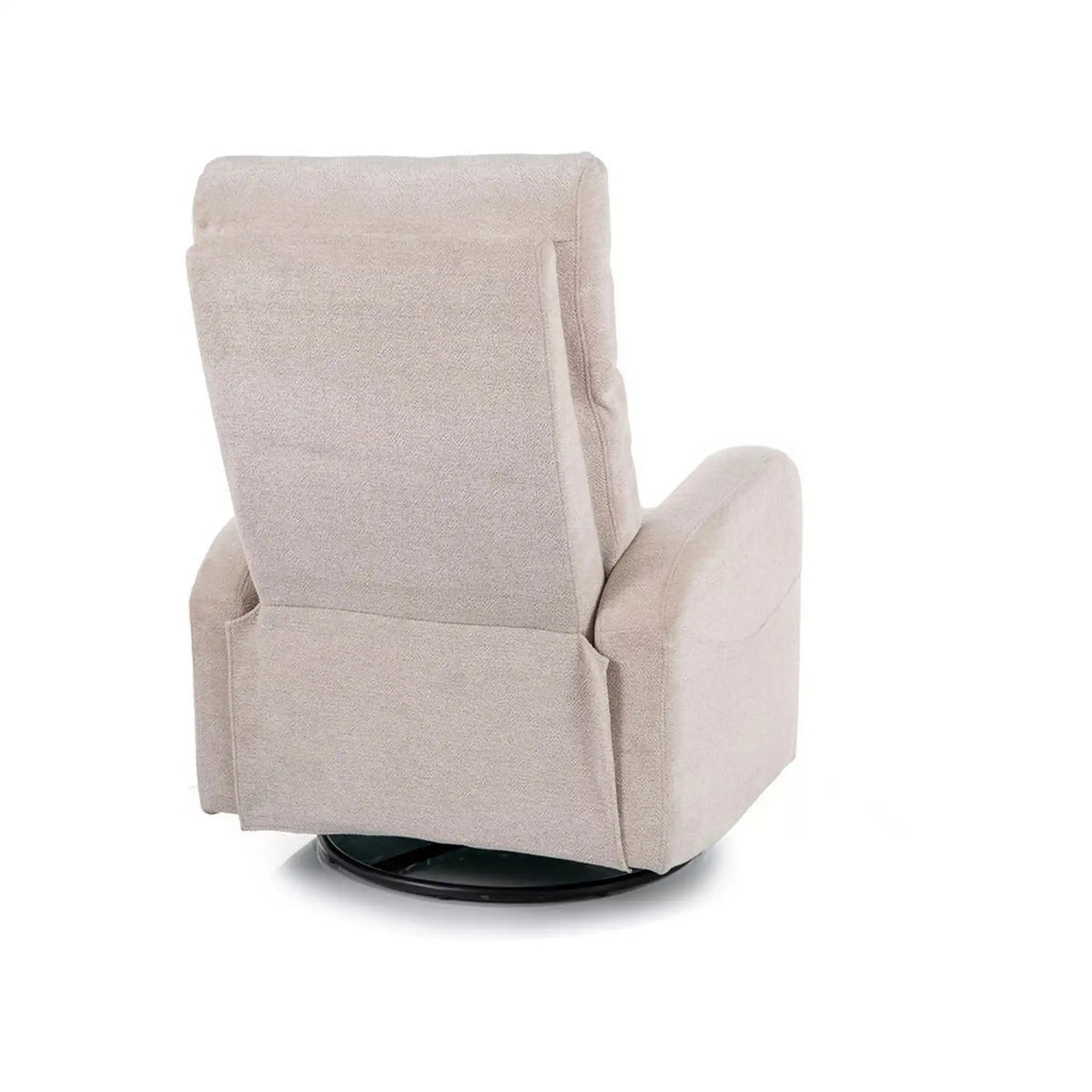 Fotoliu rabatabil OLIMP, bej, stofa clasica/metal, 72x80/160x101 cm