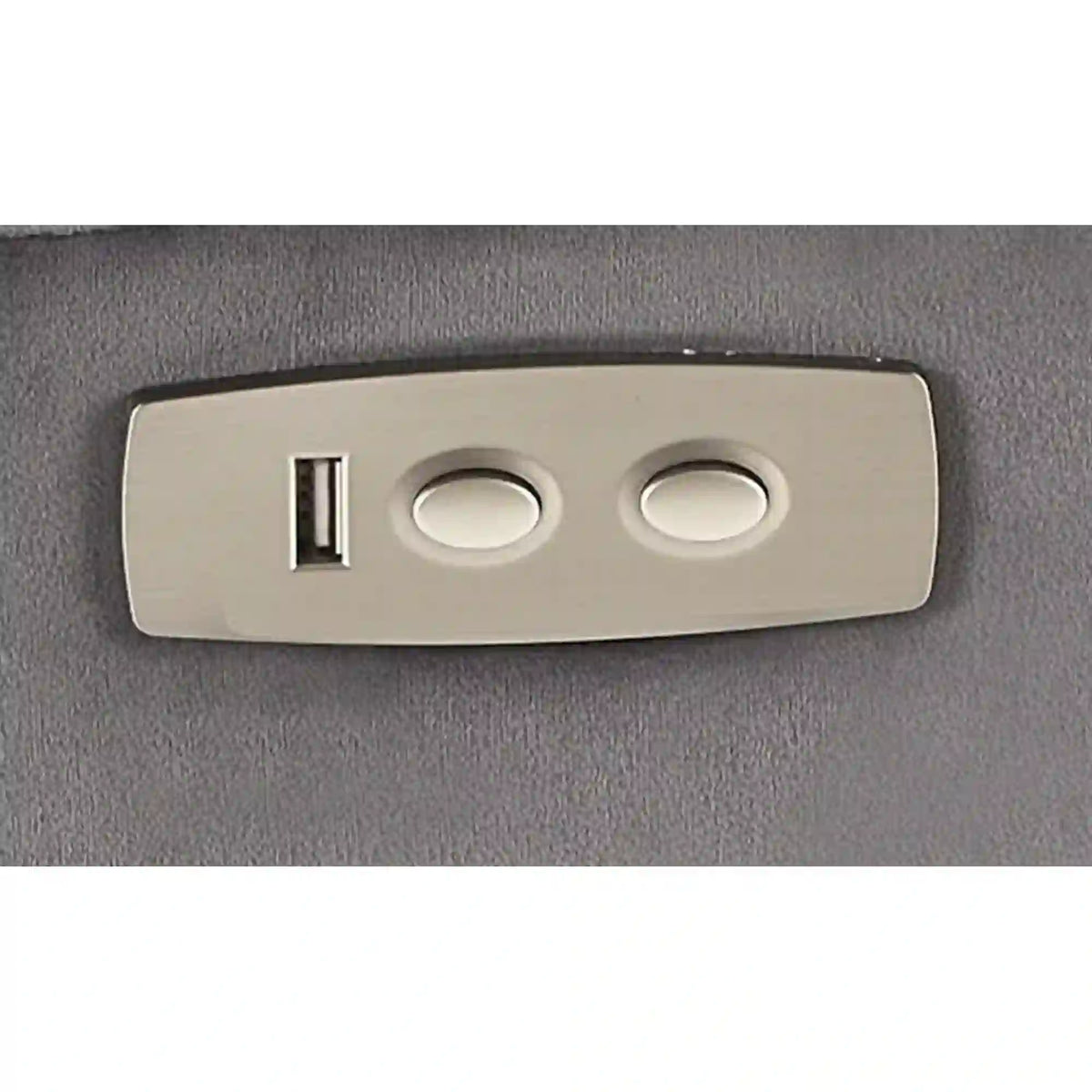 Fotoliu rabatabil SEMIR 2, stofa catifelata gri - Bluvel 14, 80x108/90x90/160 cm