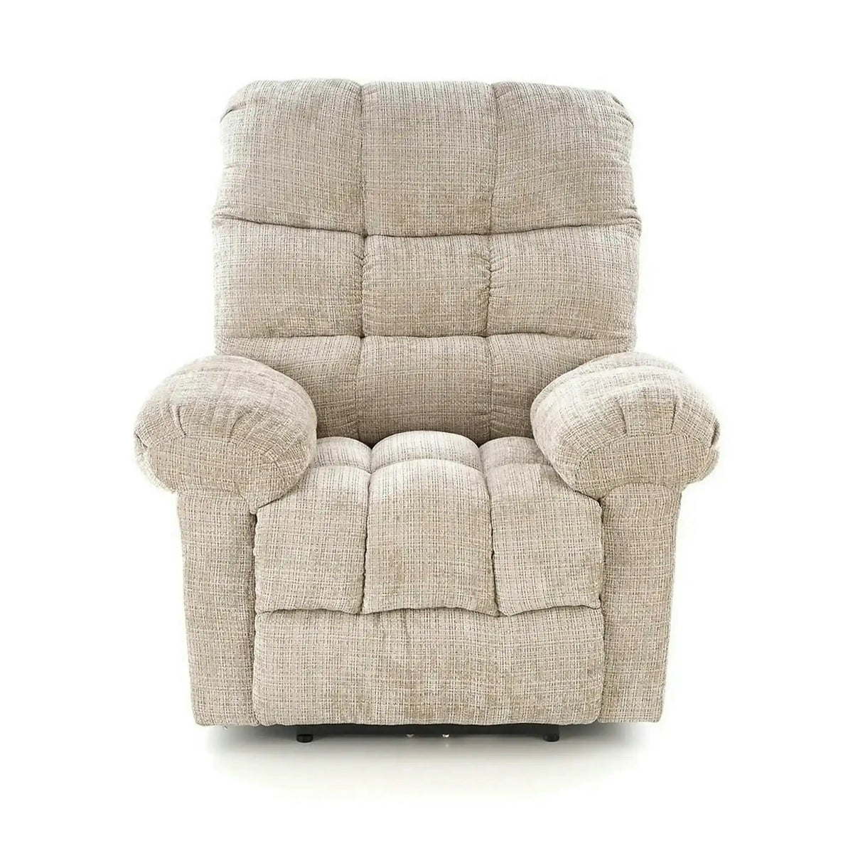 Fotoliu recliner AMORE, bej, stofa, 105x100x86 cm