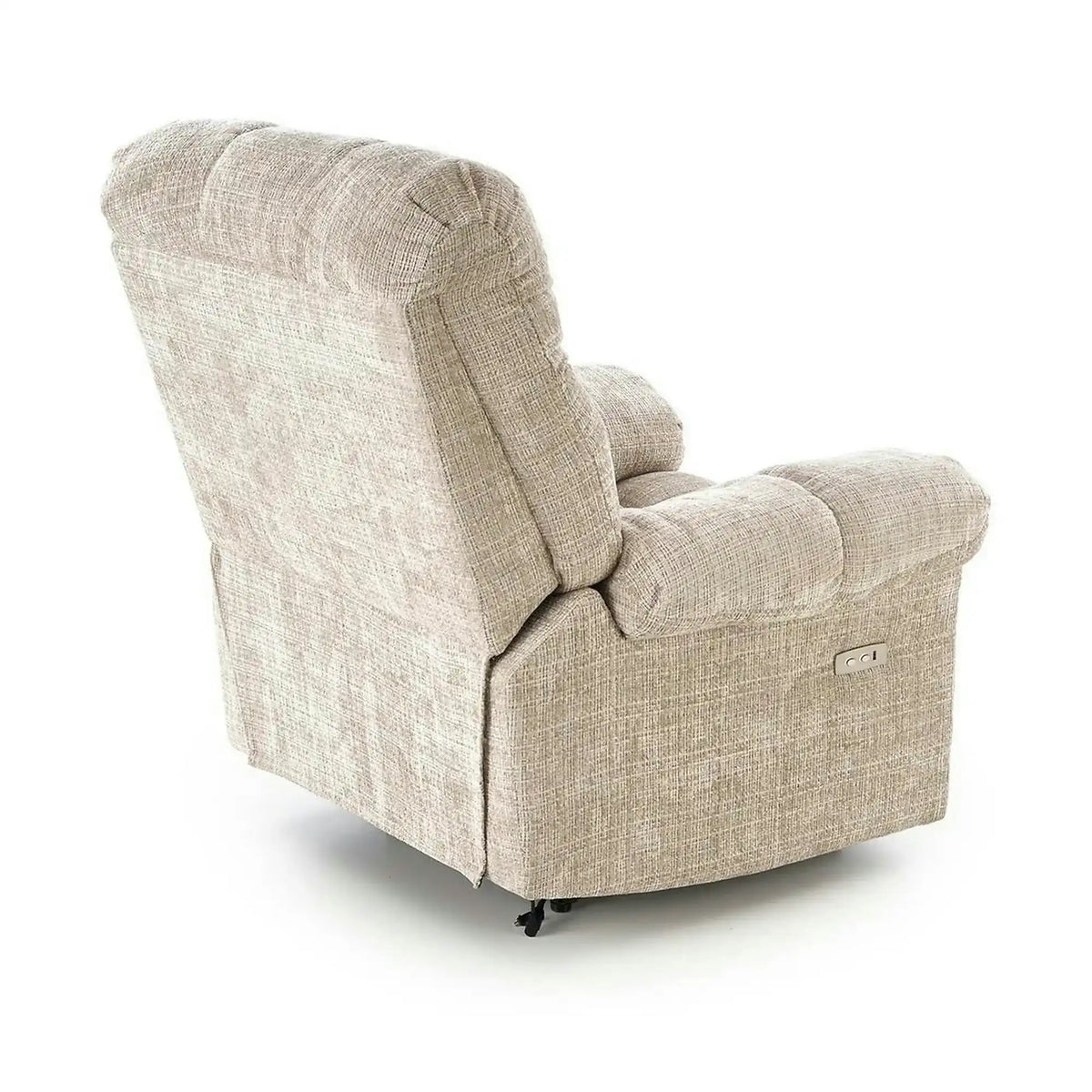 Fotoliu recliner AMORE, bej, stofa, 105x100x86 cm