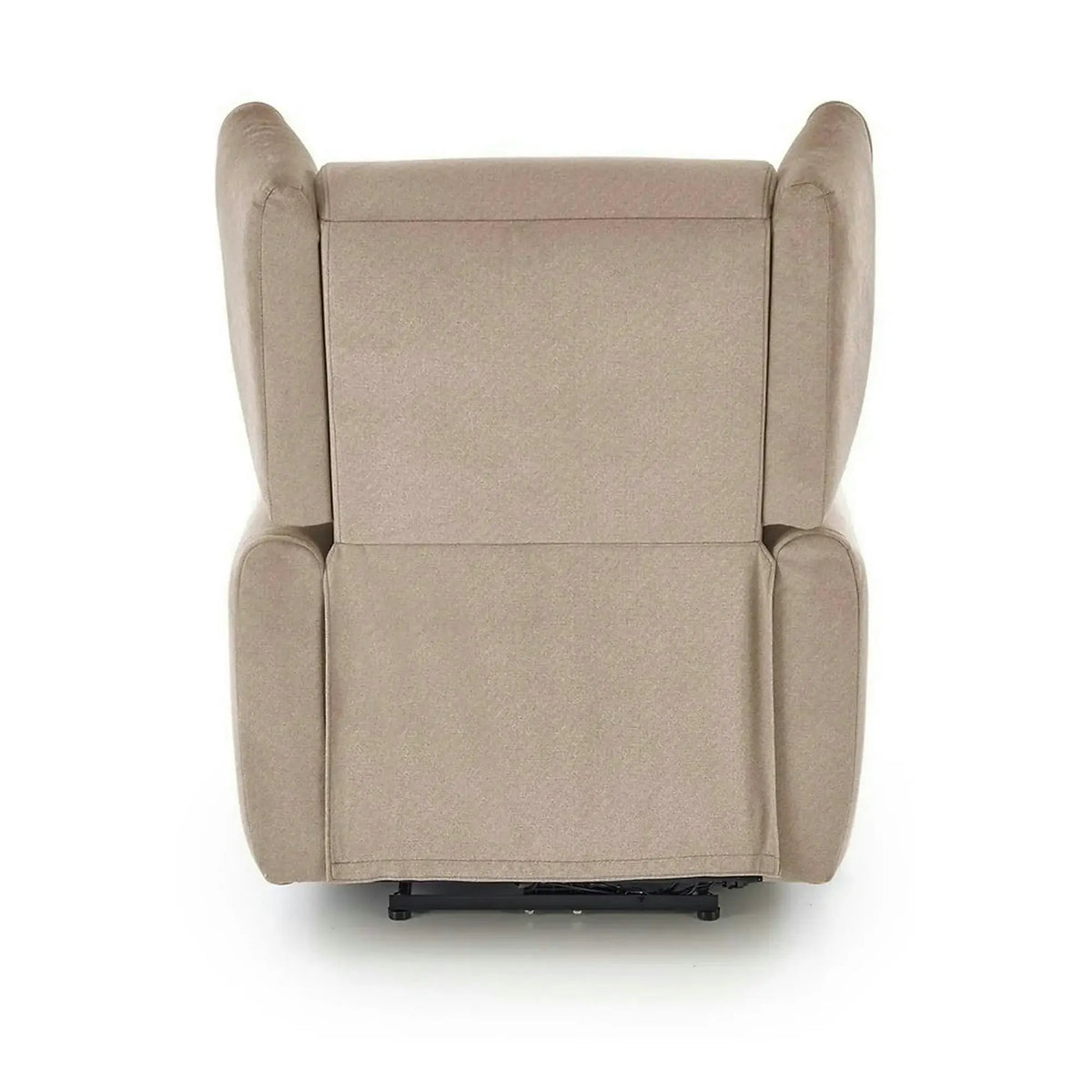 Fotoliu recliner GELATO, bej, stofa clasica, 83x91/161x95/109 cm