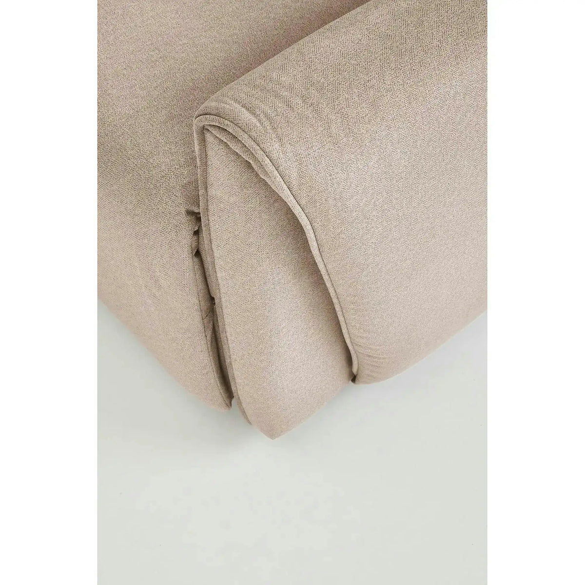 Fotoliu recliner GELATO, bej, stofa clasica, 83x91/161x95/109 cm
