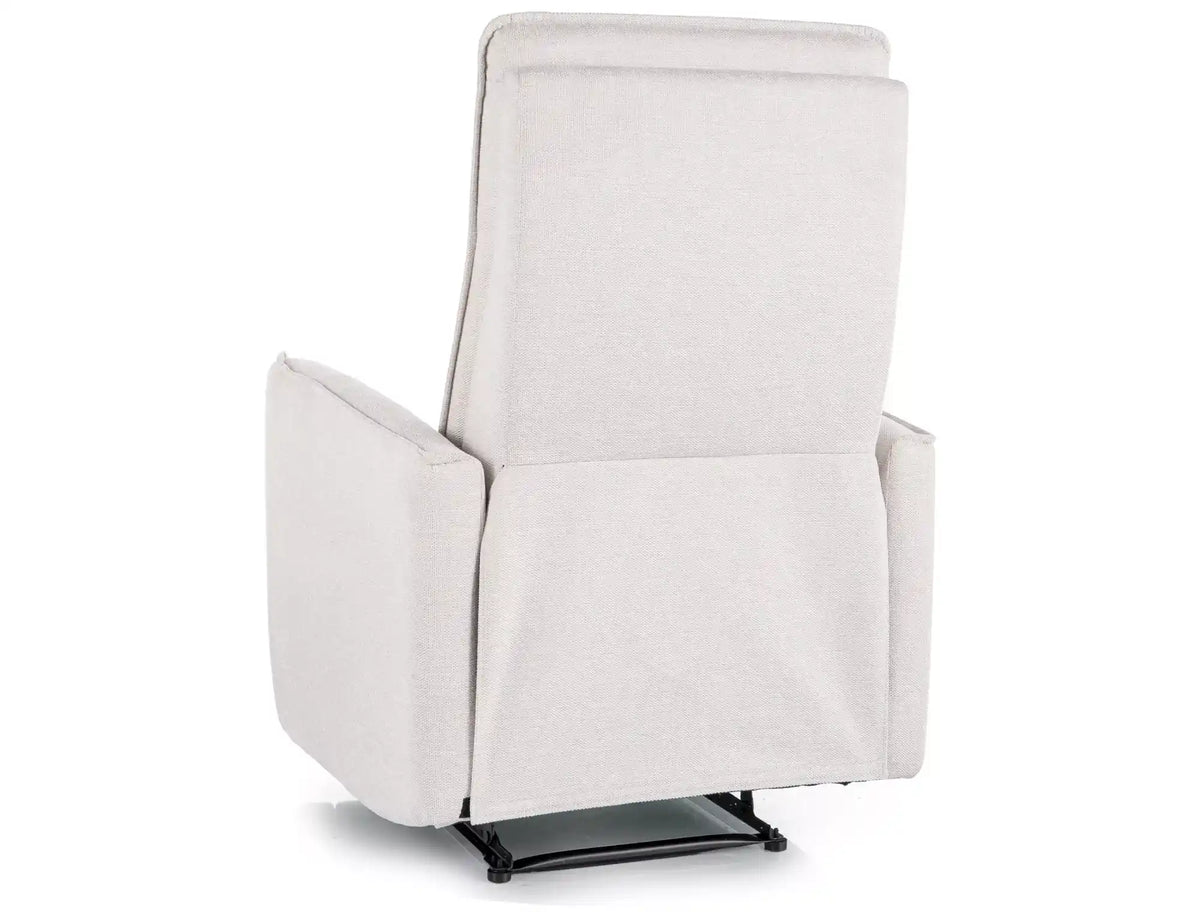 Fotoliu recliner NIKOS, stofa clasica bej deschis - Brego 22, 72x86/159x105 cm