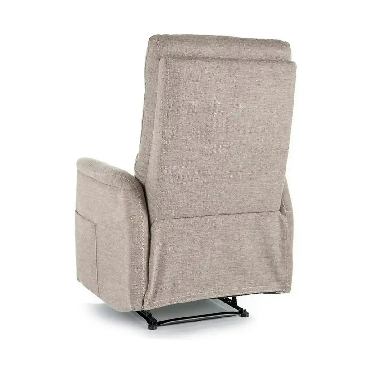 Fotoliu recliner SOLON M, stofa clasica bej - Brego 34, 74x86/162x106 cm