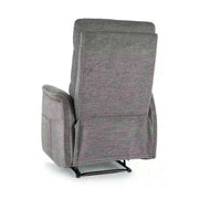 Fotoliu recliner SOLON M, stofa clasica gri inchis - Brego 18, 74x86/162x106 cm