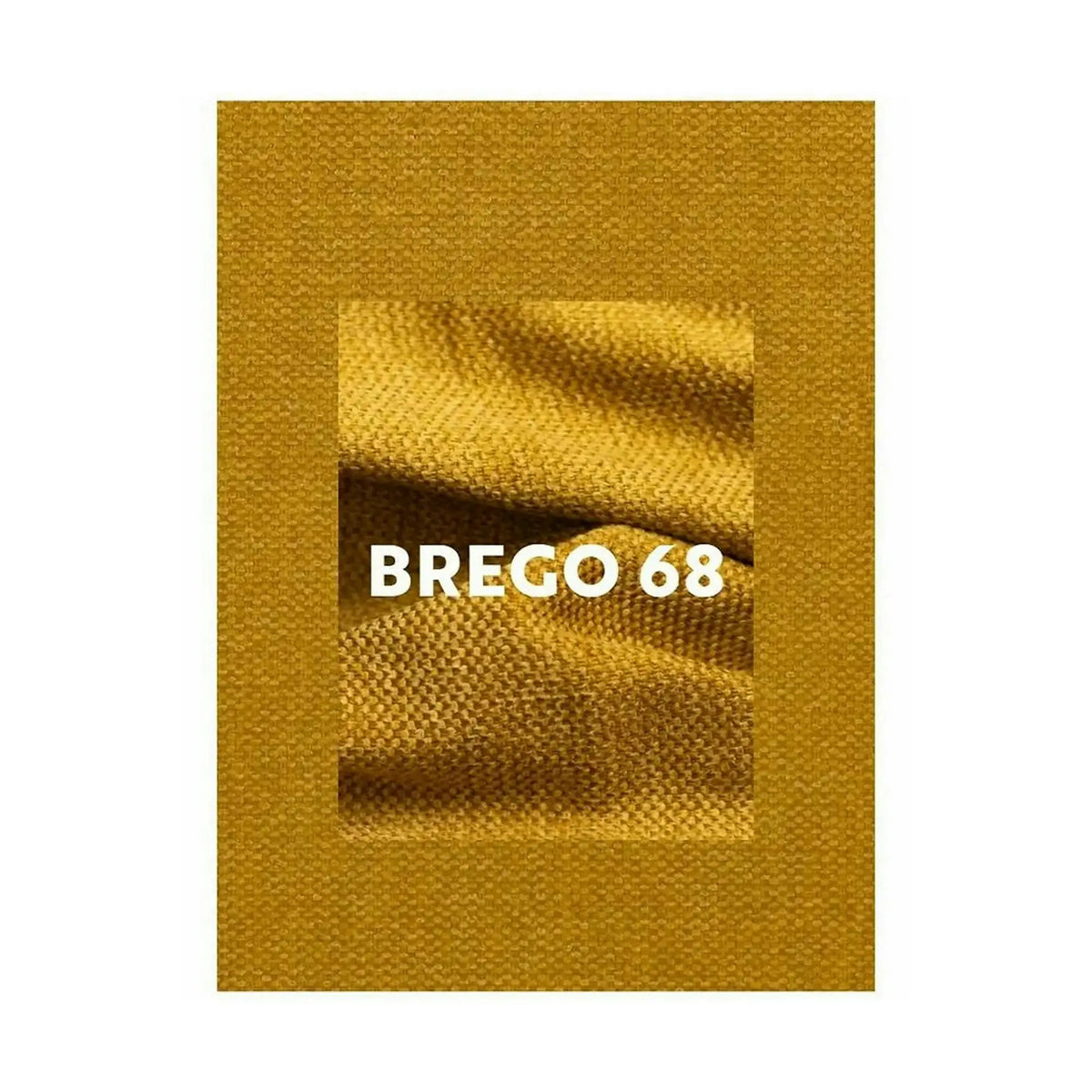 Fotoliu rotativ BRIGITTE, stofa clasica galben - Brego 68, 77x87x83 cm