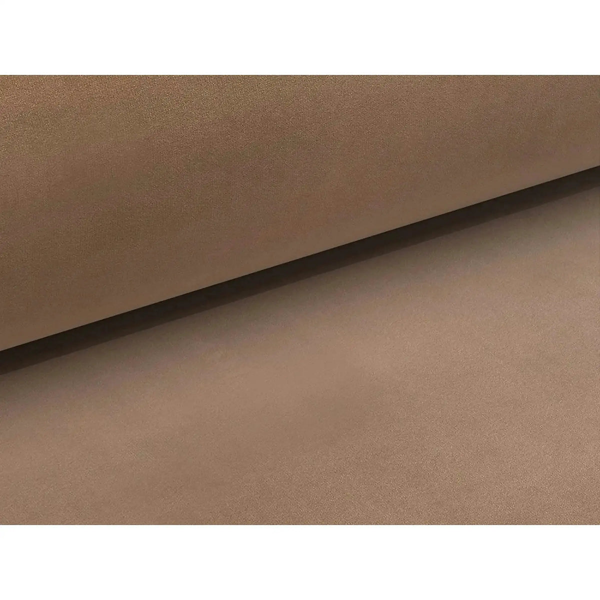 Fotoliu scoica CAMELLIA 1, stofa catifelata bej - Bluvel 28, 81x76x77 cm