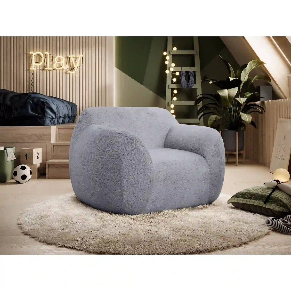 Fotoliu TEDDY MINI, personalizabil materiale gama Premium, 86x82x56 cm