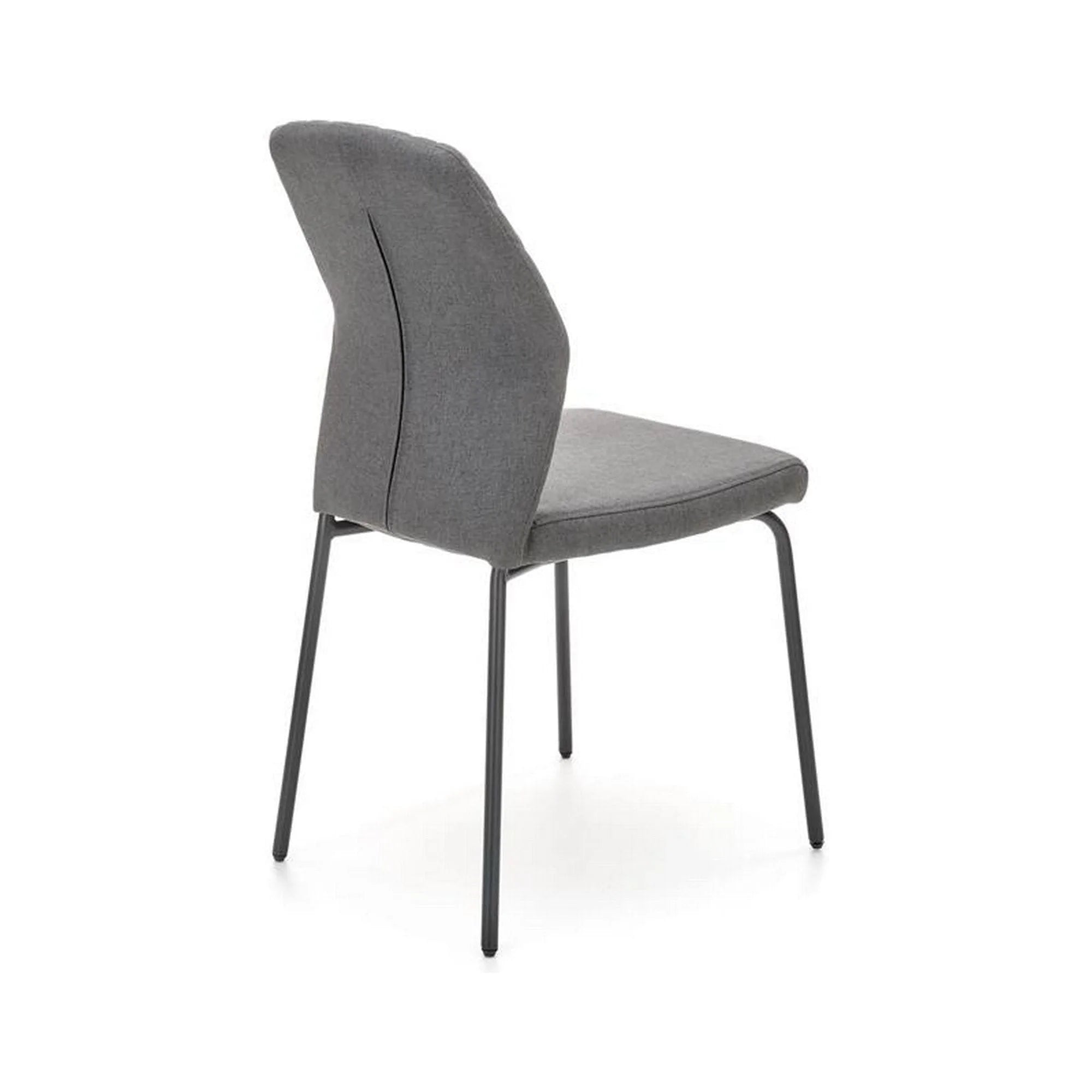 Scaun K461, gri/negru, stofa clasica, 46x56x92 cm