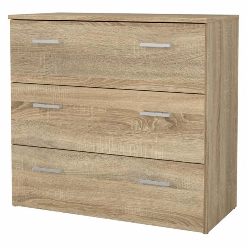 Comoda GARBO 3, stejar sonoma, PAL melaminat, 74x36x70 cm