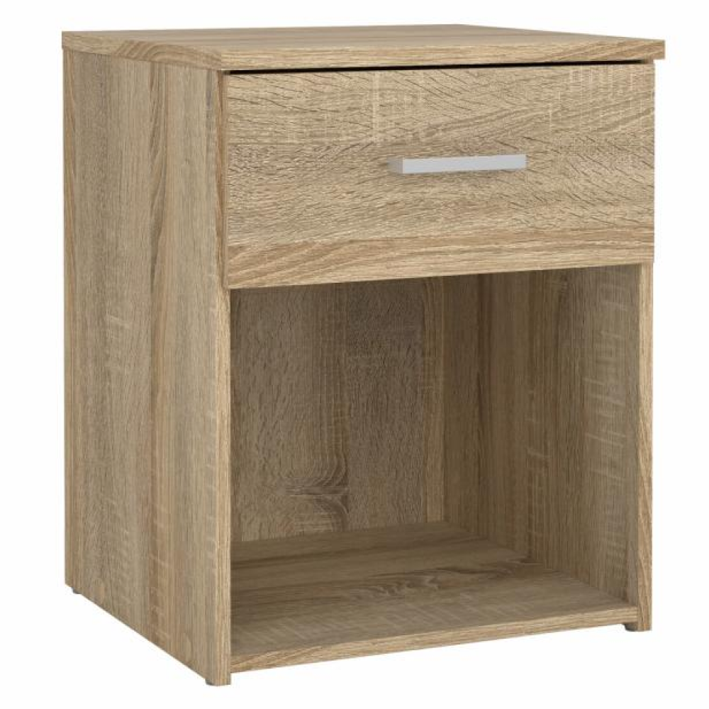 Noptiera GARBO, stejar sonoma, PAL melaminat, 38x36x43 cm