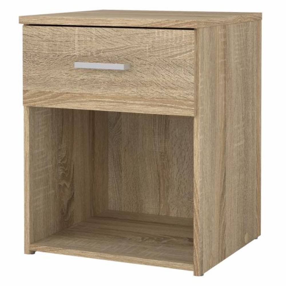 Noptiera GARBO, stejar sonoma, PAL melaminat, 38x36x43 cm