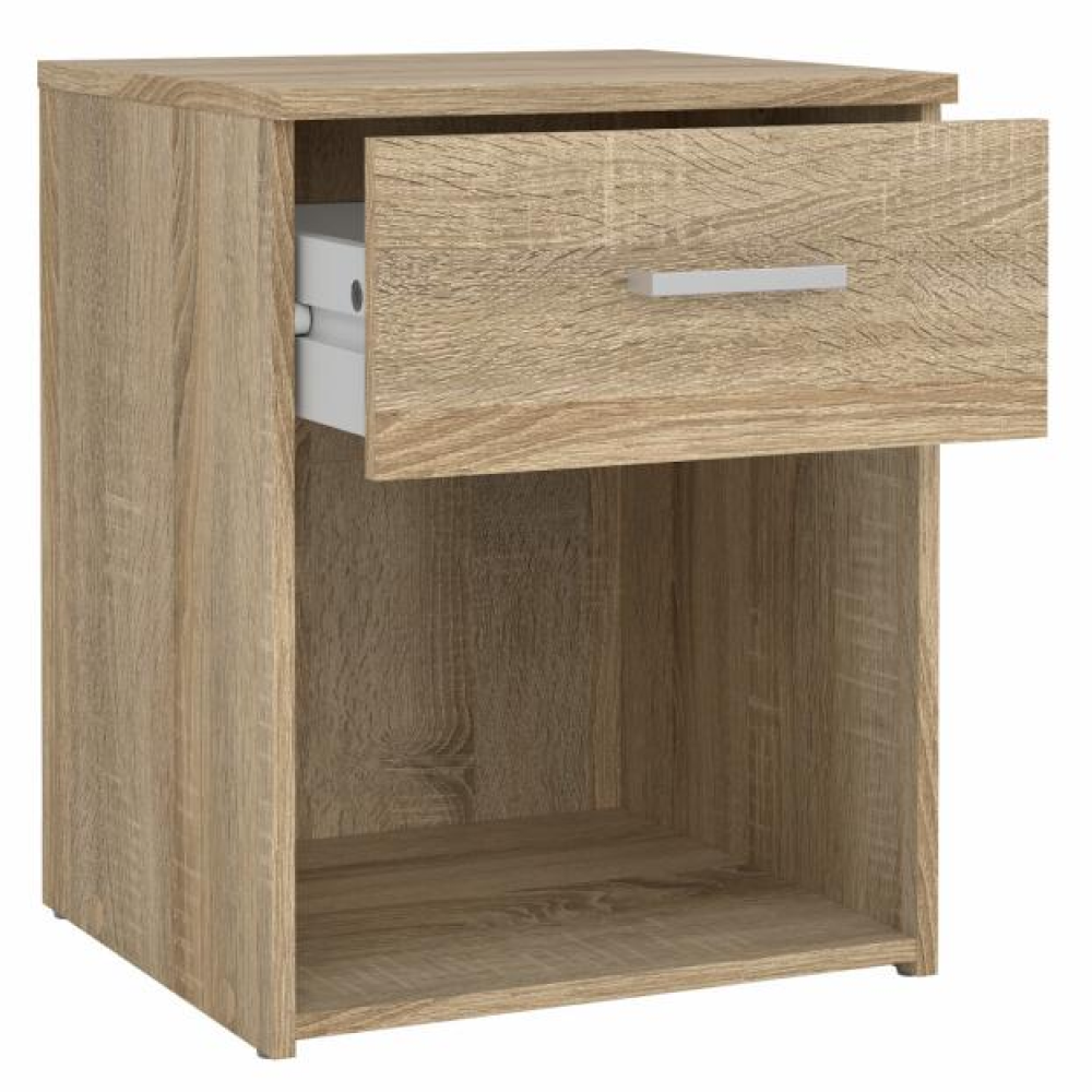 Noptiera GARBO, stejar sonoma, PAL melaminat, 38x36x43 cm