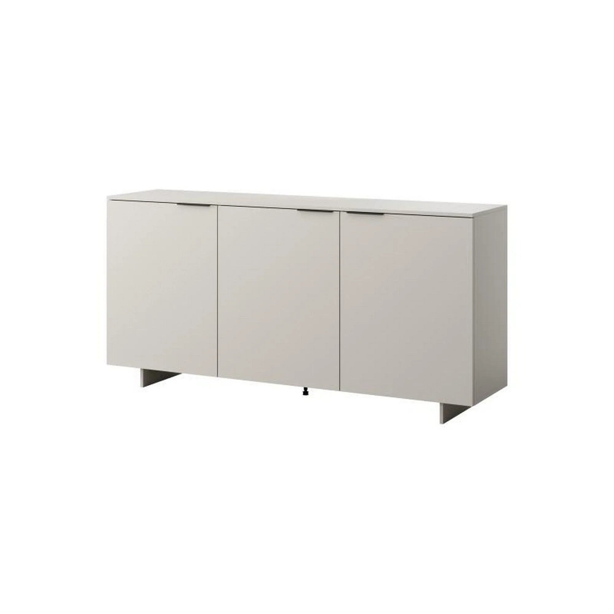 Comoda ALMA, casmir, PAL laminat, cu 3 usi, 180x42x90 cm