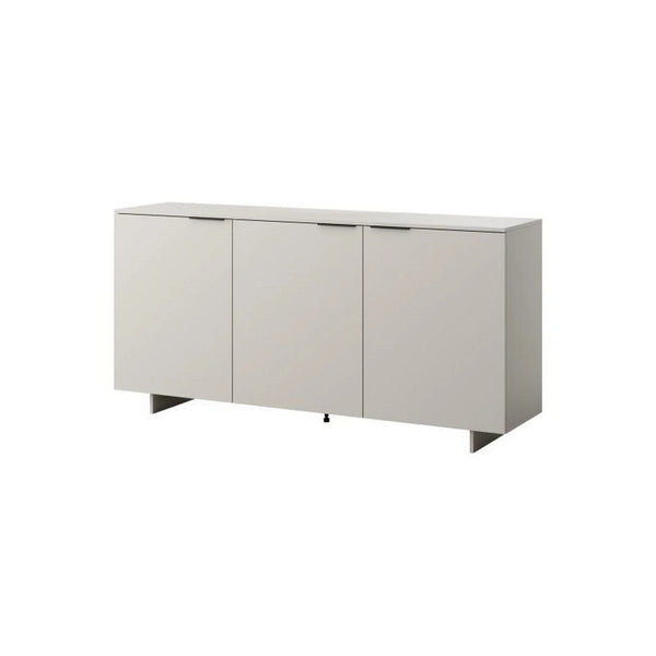 Comoda ALMA, casmir, PAL laminat, cu 3 usi, 180x42x90 cm